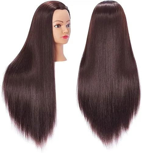 Osen Brown Hair Styling Training Head